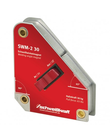 SWM-2 30 - przełączany elektromagnes kątownika spawalniczego