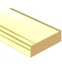 Frez kształtowy CNC PREMIUM D 41xH 25,4xd 12 profil poprzeczny do ramek drzwi meblowych z łożyskiem dolnym