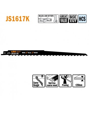 JS1617K-5 Piła szablasta L   300 I   280 H   19 K   1,25 TS   8,5