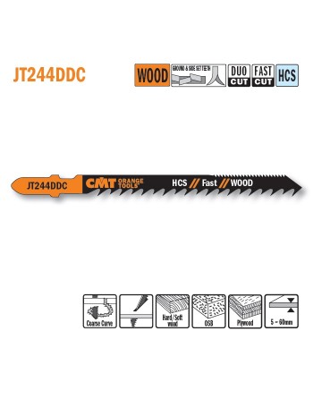 JT244DDC-5 Brzeszczot I 75 L 100 5 sztuk rozstaw zębów: 4