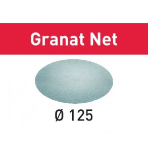 Festool Materiały ścierne z włókniny STF D125 P220 GR NET/50 Granat Net