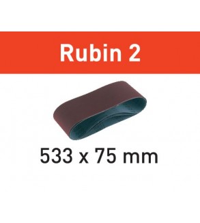 Festool Taśma szlifierska L533X 75-P40 RU2/10 Rubin 2