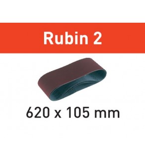 Festool Taśma szlifierska L620X105-P80 RU2/10 Rubin 2
