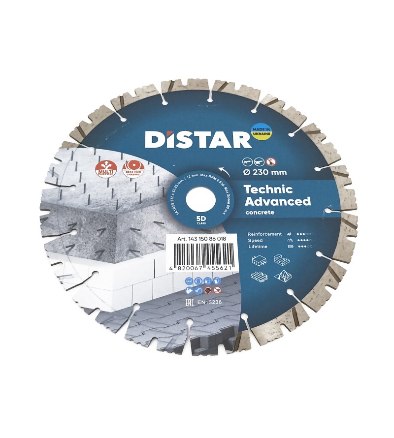 Tarcza diamentowa Distar Technic Advanced 230 5D