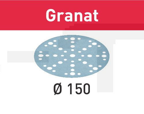 Festool Krążki ścierne STF D150/48 P100 GR/100 Granat