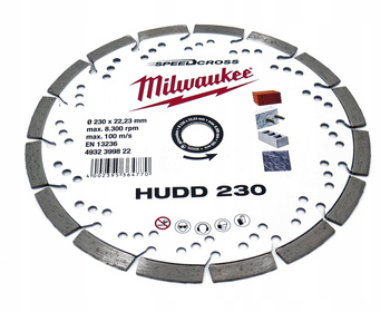 Milwaukee tarcza diamentowa SPEEDCROSS HUDD 230mm