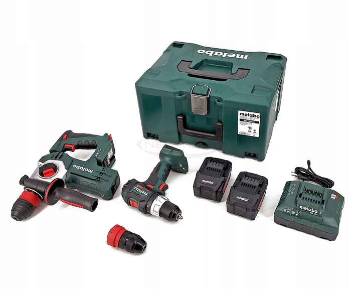 Zestaw narzędzi Metabo Combo Set 2.4.8 18 V