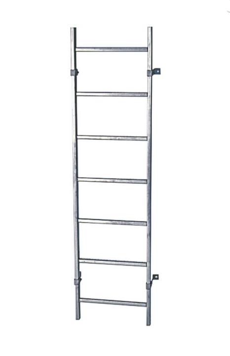 Drabina szybowa stal nierdzewna  340/300 - dł. 1.12m - 4 szczeble