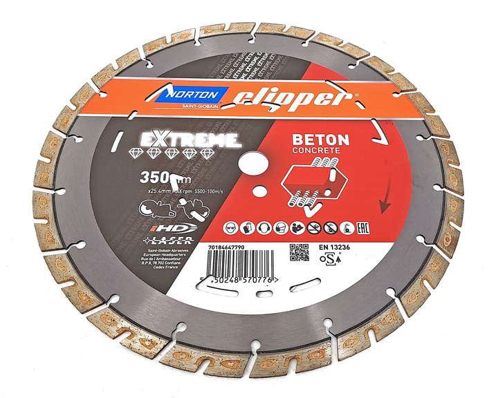 Tarcza diamentowa Norton Clipper Beton Concret 350