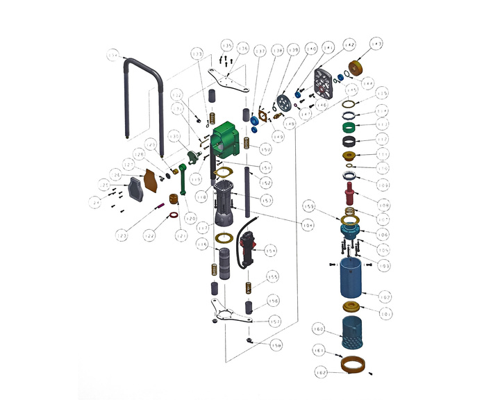 Adapter z chwytem do kafara DPD 100, DPD 120