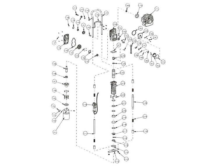 Adapter z chwytem do kafara DPD 100, DPD 120