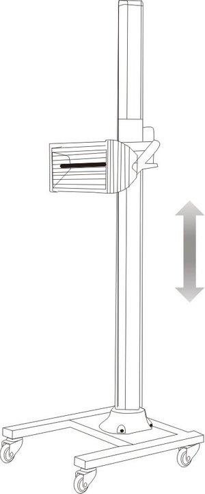 Promiennik podczerwieni ILT 1 do suszenia lakieru