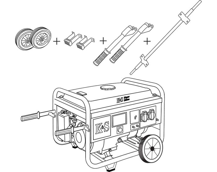 Zestaw transportowy KS 10 KIT