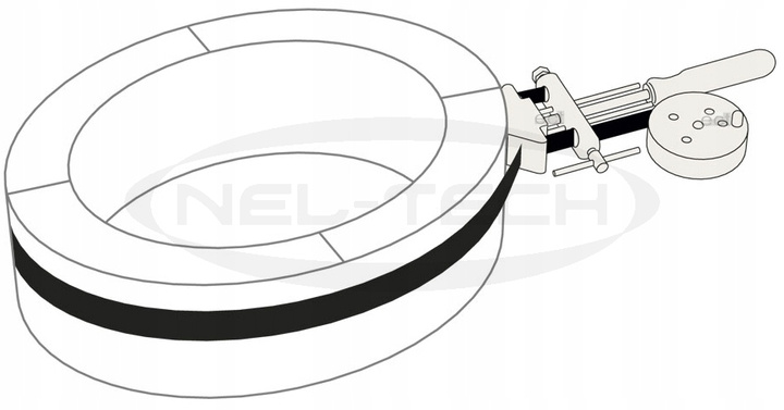 Ścisk taśmowy Piher 8000 x 25 mm