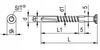 Wkręty do desek włókno-cementowych Reisser SIDING 5x45 A2