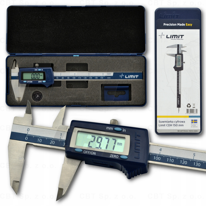 Suwmiarka elektroniczna Limit CDH 150 mm