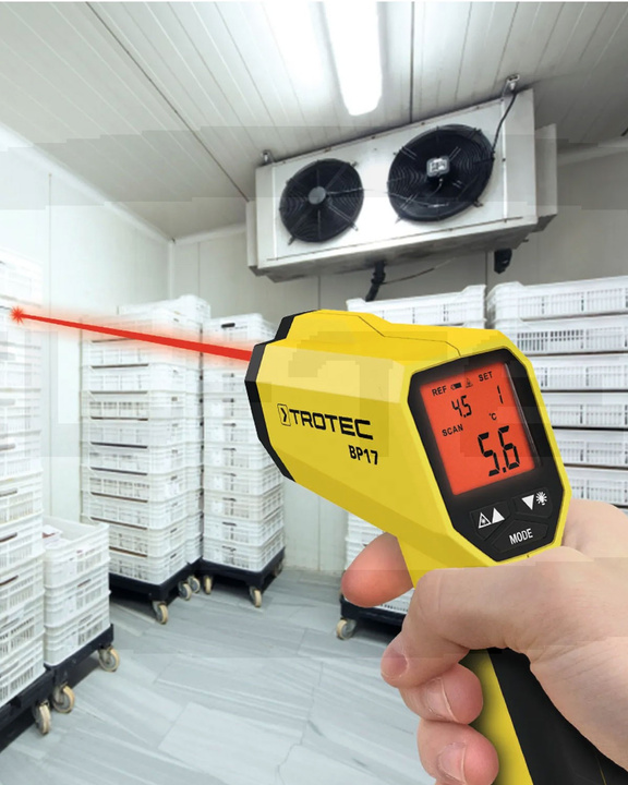 Pirometr termometr laserowy Trotec BP17