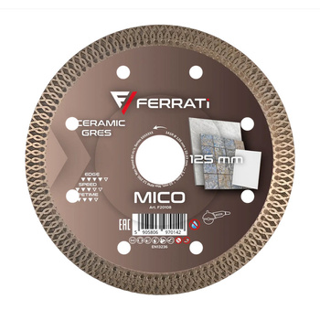 Tarcza diamentowa tnąca 125mm Ferrati MICO