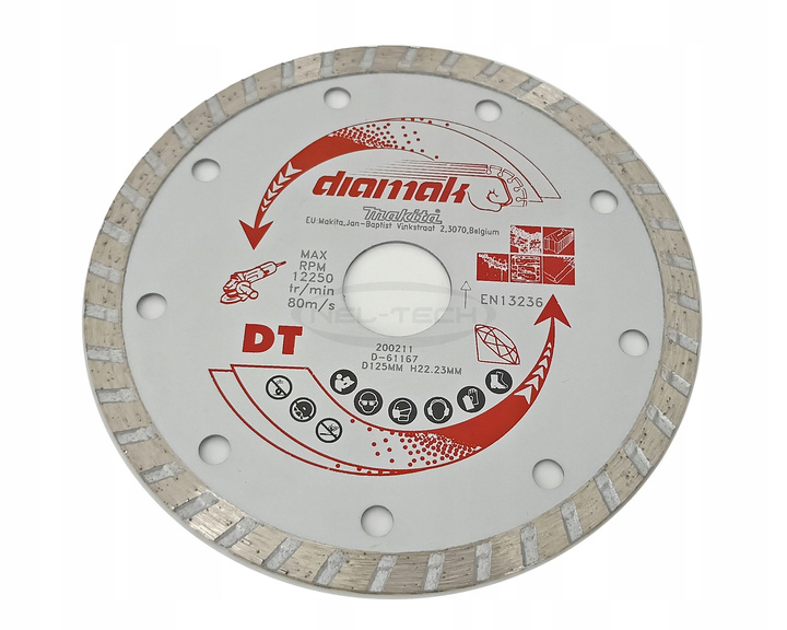 Tarcza diamentowa Makita D-61167 125mm