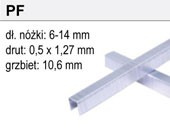 Zszywki Typ PF-06, 12760 sztuk