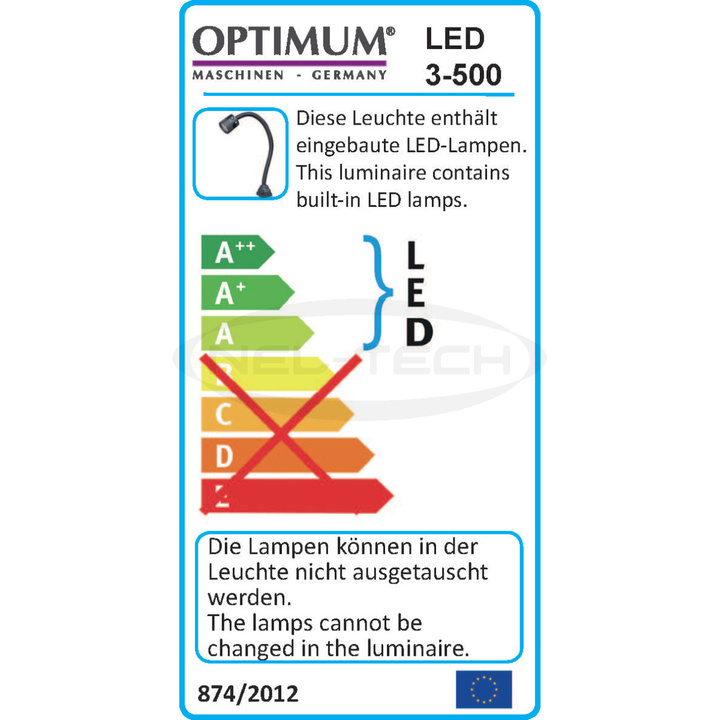 Oświetlenie maszynowe LED