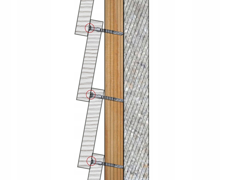 Wkręty do desek włókno-cementowych Reisser SIDING 5x45 A2