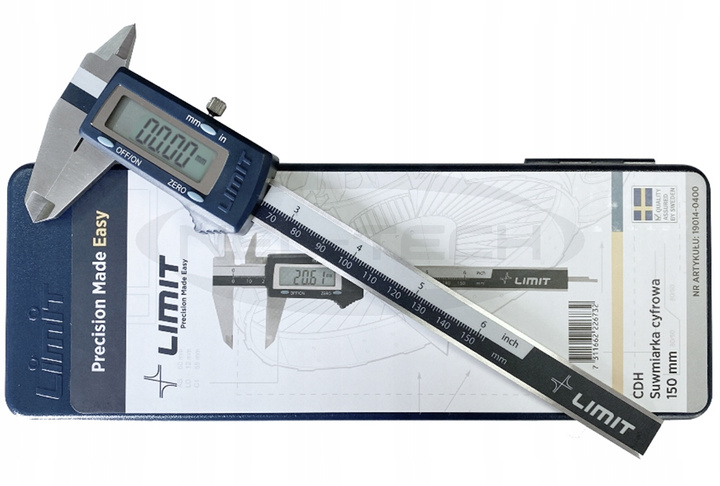 Suwmiarka elektroniczna Limit CDH 150 mm