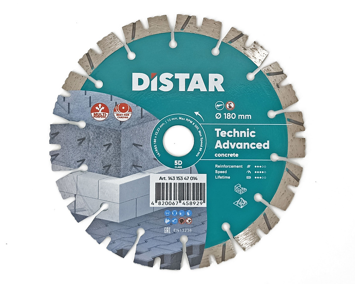 Tarcza tnąca Distar Technic Advanced 180 mm