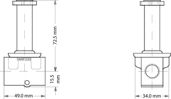 Zawór elektromagnetyczny Danfoss EV210B 032U3618