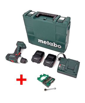 Wiertarko-wkrętarka Metabo SB 18 L 602317500 + zestaw bitów Hikoki 4003002