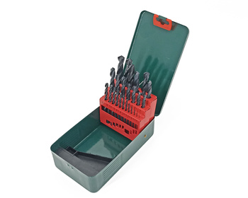 Zestaw wierteł do metalu Metabo 1-13 mm 25 sztuk